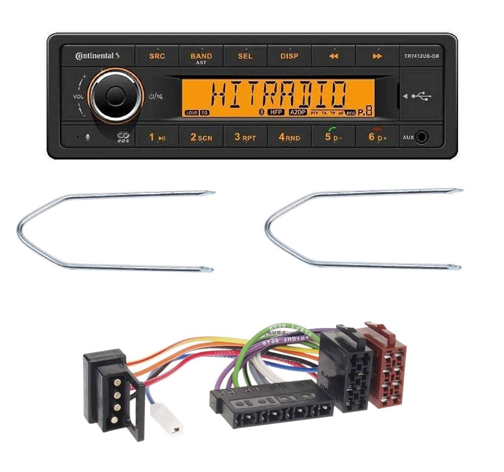 Zestaw: Continental TR7412UB-OR MP3 Bluetooth AUX USB radio